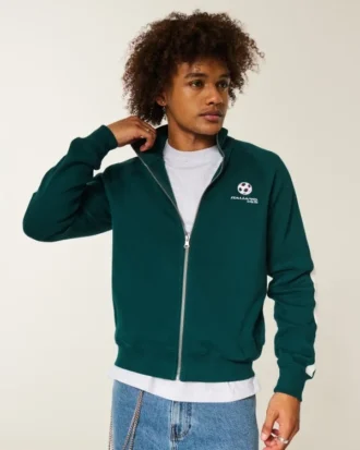 1990 FIFA World Cup Italia Grafik-Fleece-Trainingsjacke