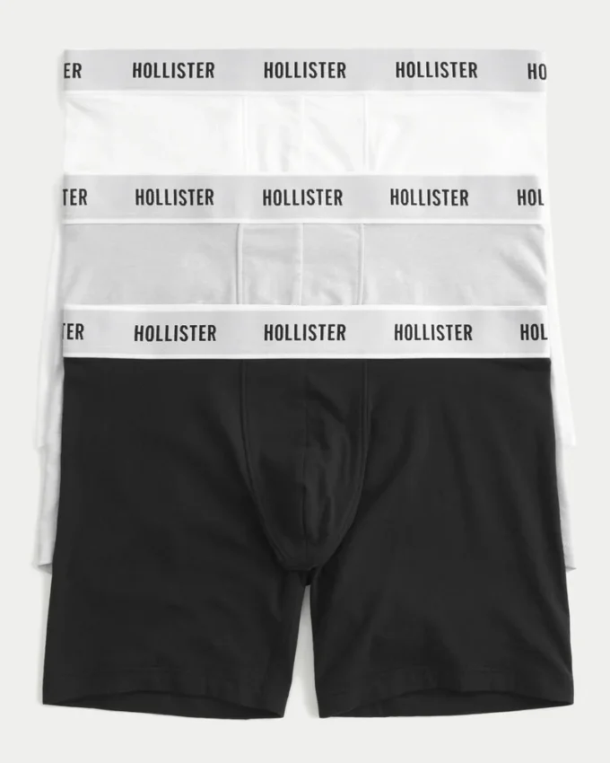 3er-Pack Boxershorts in Überlänge