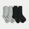4er-Pack Crew-Socken