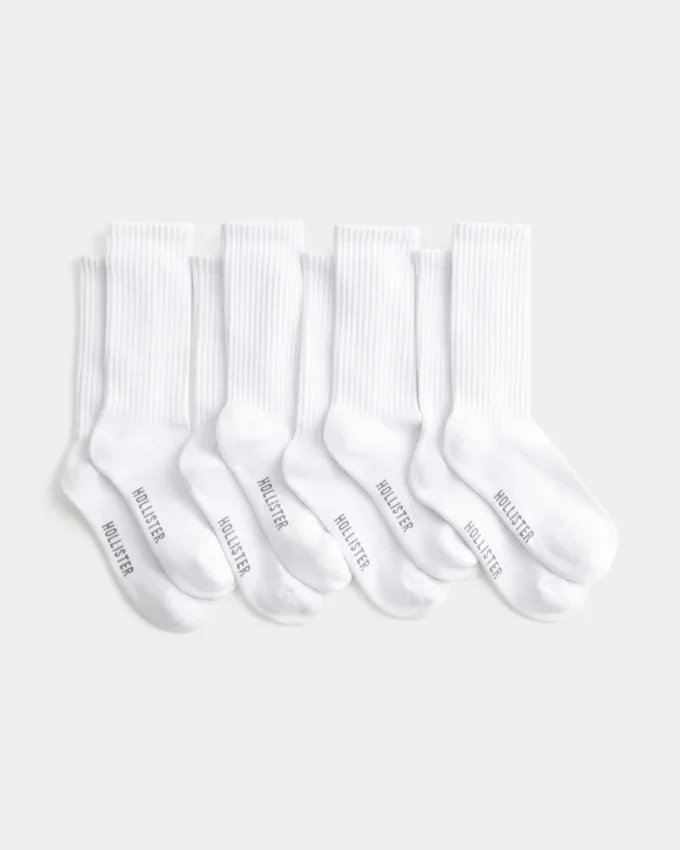 4er-Pack Crew-Socken