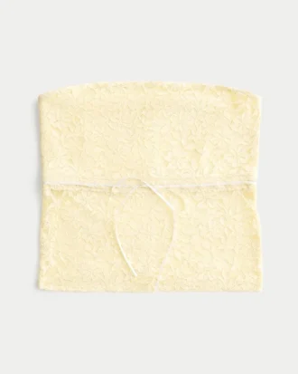 Allover-Spitzen-Tube-Top