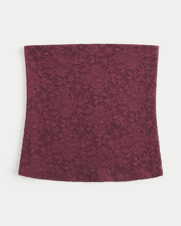 Allover-Spitzen-Tube-Top Allover-Spitzen-Tube-Top