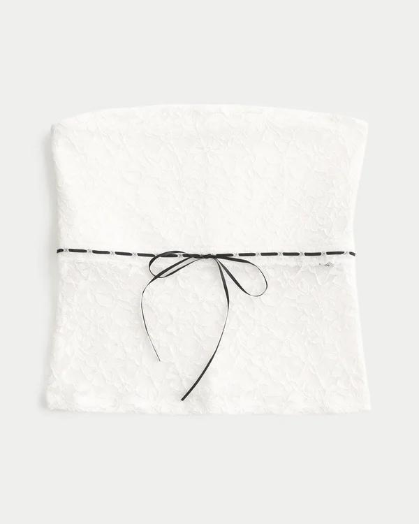 Allover-Spitzen-Tube-Top Allover-Spitzen-Tube-Top