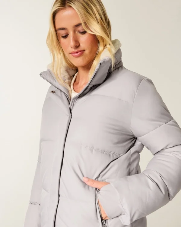 Allwetter-Daunenjacke mit Kunstfellfutter Allwetter-Daunenjacke mit Kunstfellfutter