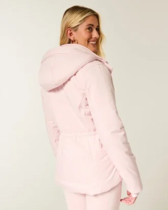 Allwetterjacke mit Kunstfellfutter