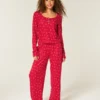 Always Cozy Henley & Wide-Leg Pants Set Always Cozy Henley & Wide-Leg Pants Set
