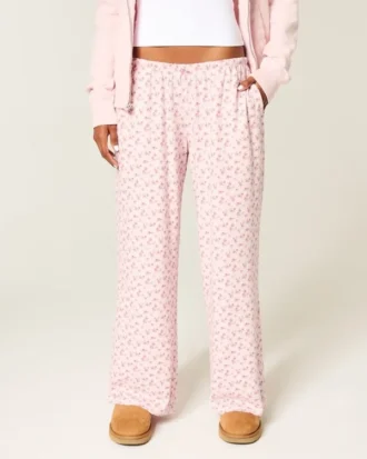 Always Cozy Hose mit weitem Bein