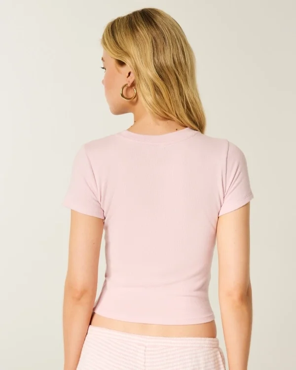 Always Cozy Knit Baby Tee Always Cozy Knit Baby Tee