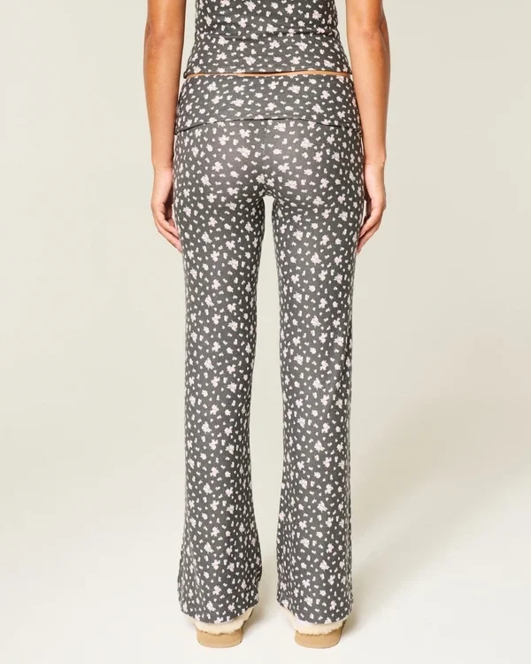 Always Cozy Strickhose mit umgeschlagenem Bund und ausgestelltem Bein Always Cozy Strickhose mit umgeschlagenem Bund und ausgestelltem Bein