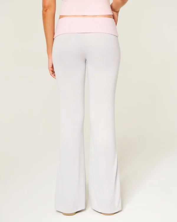 Always Cozy Strickhose mit umgeschlagenem Bund und ausgestelltem Bein Always Cozy Strickhose mit umgeschlagenem Bund und ausgestelltem Bein