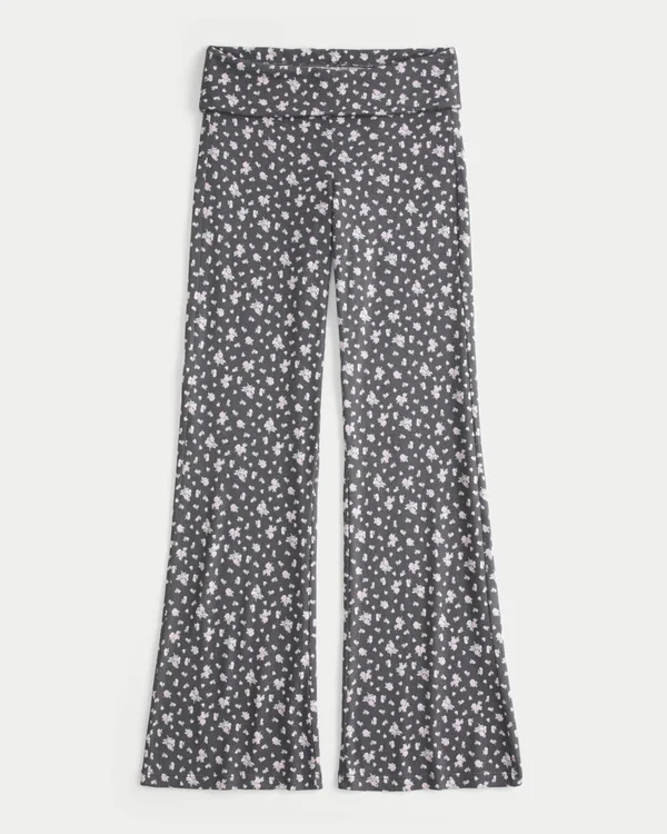 Always Cozy Strickhose mit umgeschlagenem Bund und ausgestelltem Bein Always Cozy Strickhose mit umgeschlagenem Bund und ausgestelltem Bein