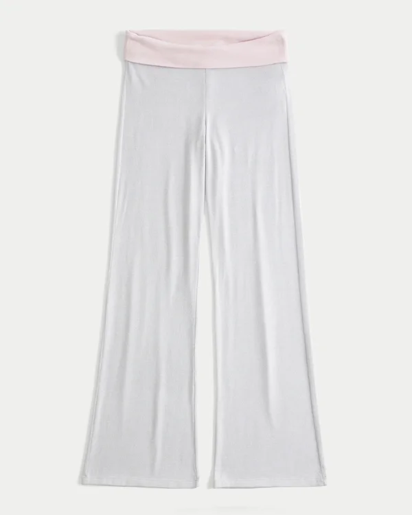 Always Cozy Strickhose mit umgeschlagenem Bund und ausgestelltem Bein Always Cozy Strickhose mit umgeschlagenem Bund und ausgestelltem Bein