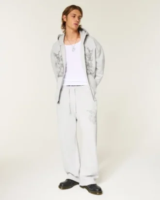Angel Graphic Super Baggy Sweatpants