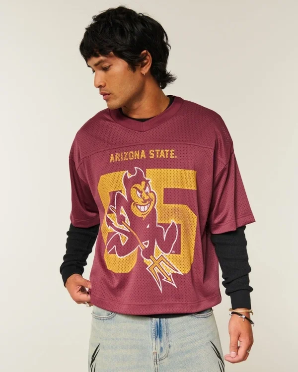 Arizona State University Sun Devils Grafik-Football-Trikot Arizona State University Sun Devils Grafik-Football-Trikot