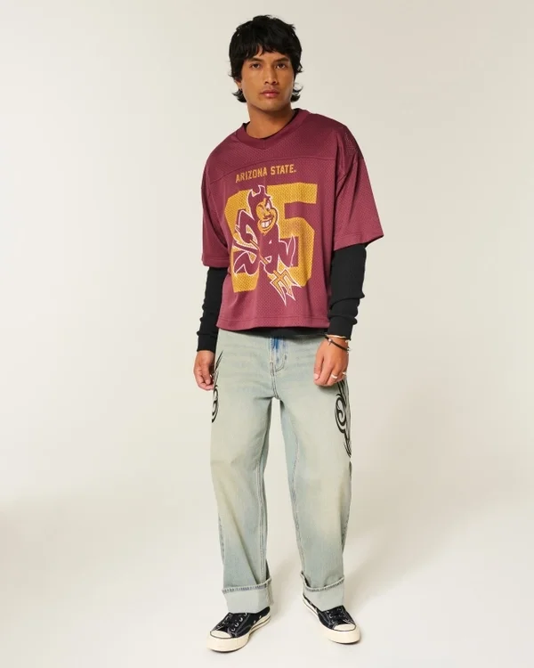 Arizona State University Sun Devils Grafik-Football-Trikot Arizona State University Sun Devils Grafik-Football-Trikot