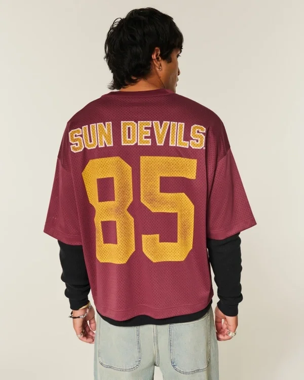 Arizona State University Sun Devils Grafik-Football-Trikot Arizona State University Sun Devils Grafik-Football-Trikot
