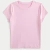 Baby-T-Shirt aus weichem, nahtlosem Stretchstoff Baby-T-Shirt aus weichem, nahtlosem Stretchstoff
