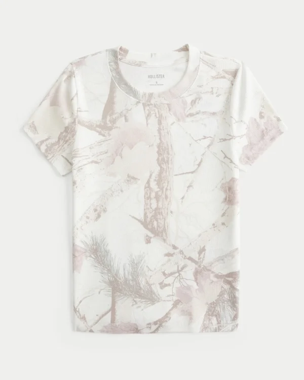 Baby-T-Shirt mit Camouflage-Muster Baby-T-Shirt mit Camouflage-Muster