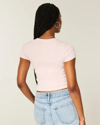 Baby-T-Shirt mit Hot-Cocoa-Motiv Baby-T-Shirt mit Hot-Cocoa-Motiv