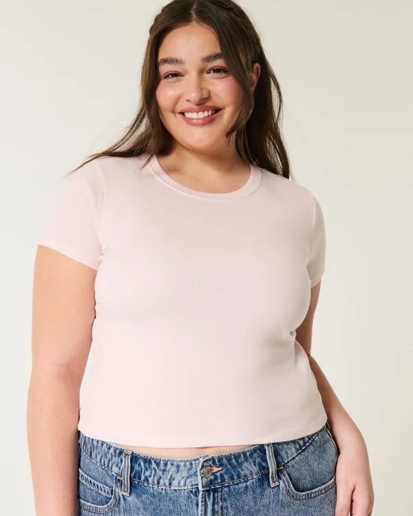 Baby-T-Shirt mit Rundhalsausschnitt Baby-T-Shirt mit Rundhalsausschnitt