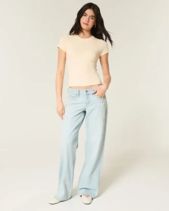 Baby-T-Shirt mit Rundhalsausschnitt