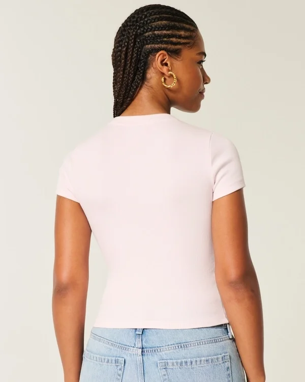 Baby-T-Shirt mit Rundhalsausschnitt Baby-T-Shirt mit Rundhalsausschnitt