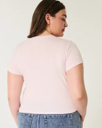 Baby-T-Shirt mit Rundhalsausschnitt