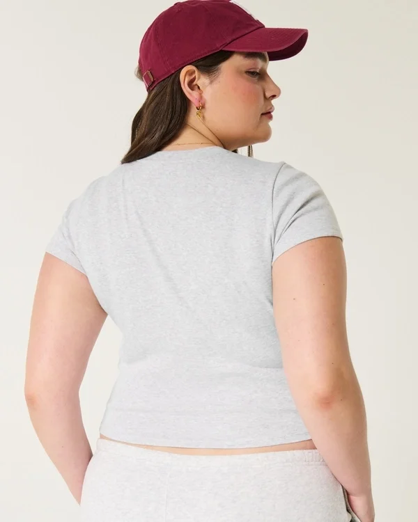 Baby-T-Shirt mit Rundhalsausschnitt Baby-T-Shirt mit Rundhalsausschnitt