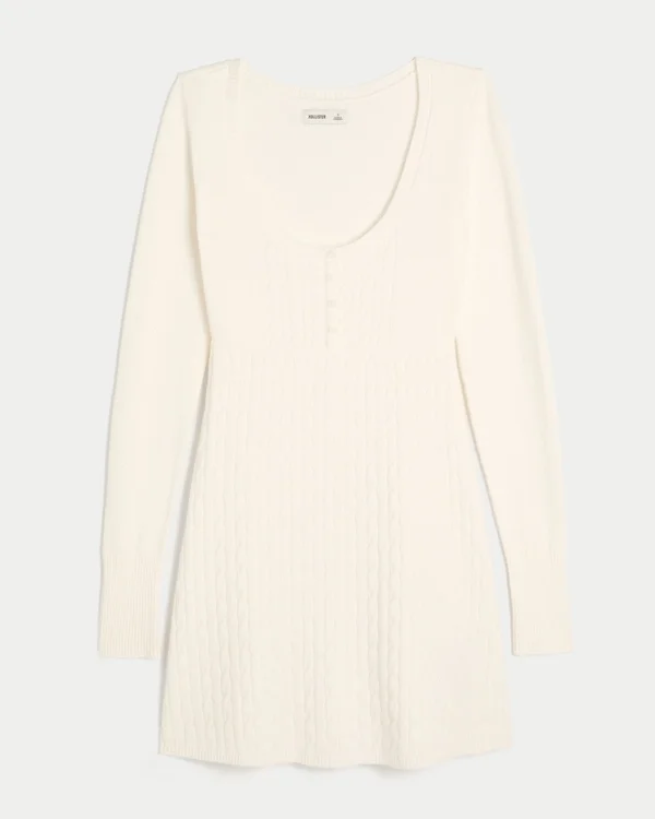 Babydoll-Pullover-Minikleid Babydoll-Pullover-Minikleid