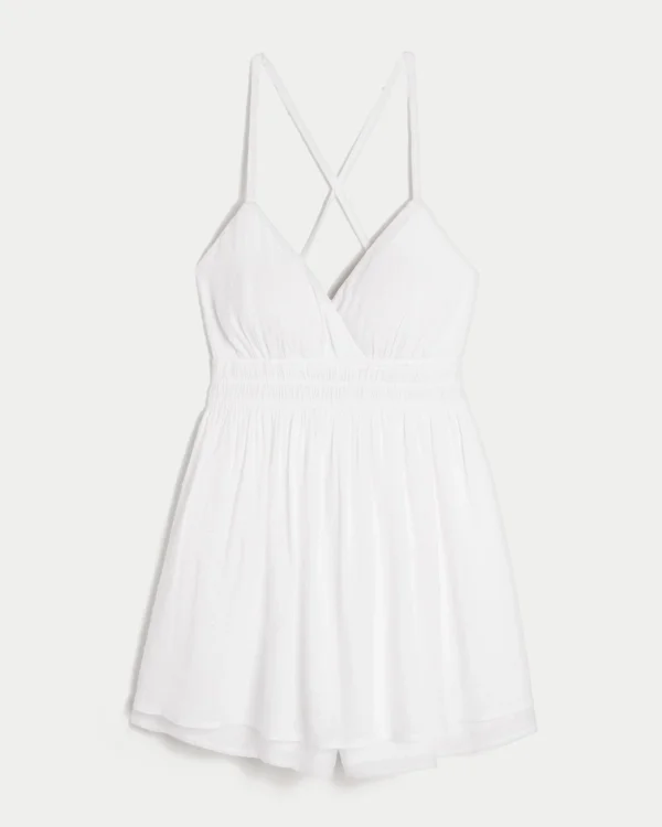 Babydoll-Strampler mit offenem Rücken Babydoll-Strampler mit offenem Rücken