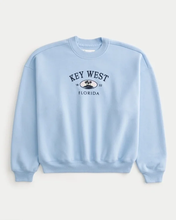 Baggy Cinch Key West Graphic Crew Sweatshirt Baggy Cinch Key West Graphic Crew Sweatshirt