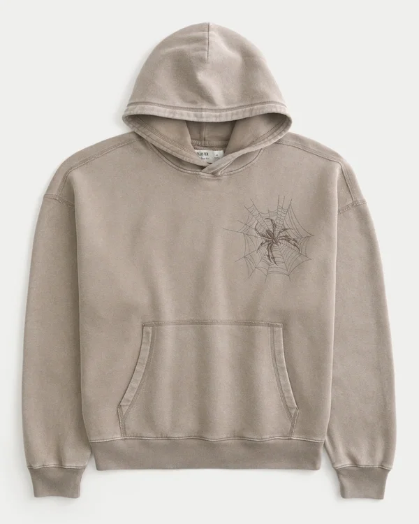 Baggy Cinch Spider Graphic Hoodie Baggy Cinch Spider Graphic Hoodie