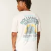 Baggy Cotton Hollywood Haunts Graphic Tee