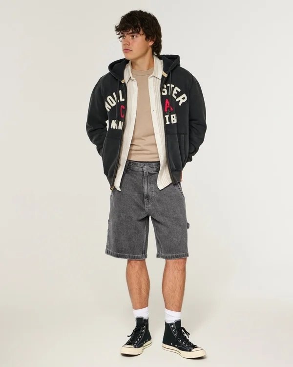 Baggy Denim Painter Shorts Baggy Denim Painter Shorts