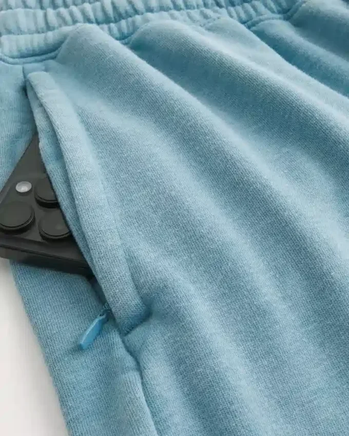 Baggy-Fleece-Shorts über dem Knie Baggy-Fleece-Shorts über dem Knie