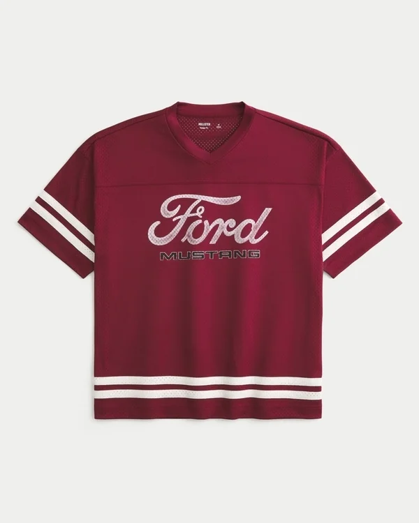 Baggy Ford Mustang Grafik-Jersey Baggy Ford Mustang Grafik-Jersey
