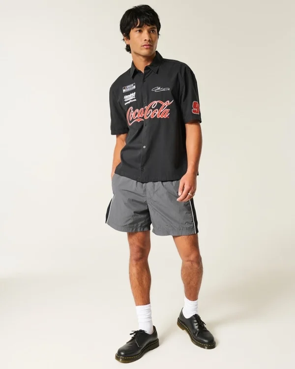 Baggy-Fußballshorts, mittellang Baggy-Fußballshorts, mittellang