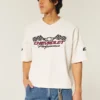 Baggy Heavyweight Crop Chevrolet Graphic Tee Baggy Heavyweight Crop Chevrolet Graphic Tee