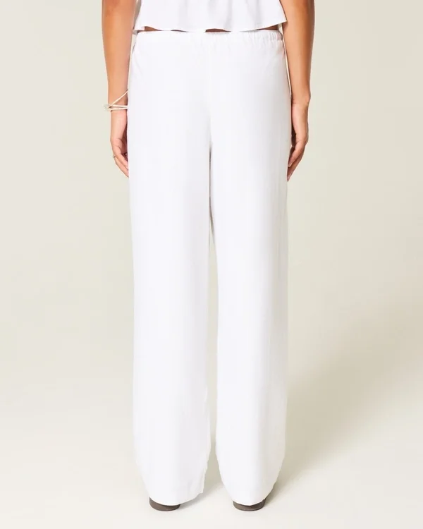 Baggy-Hose aus Leinenmischung zum Hineinschlüpfen Baggy-Hose aus Leinenmischung zum Hineinschlüpfen