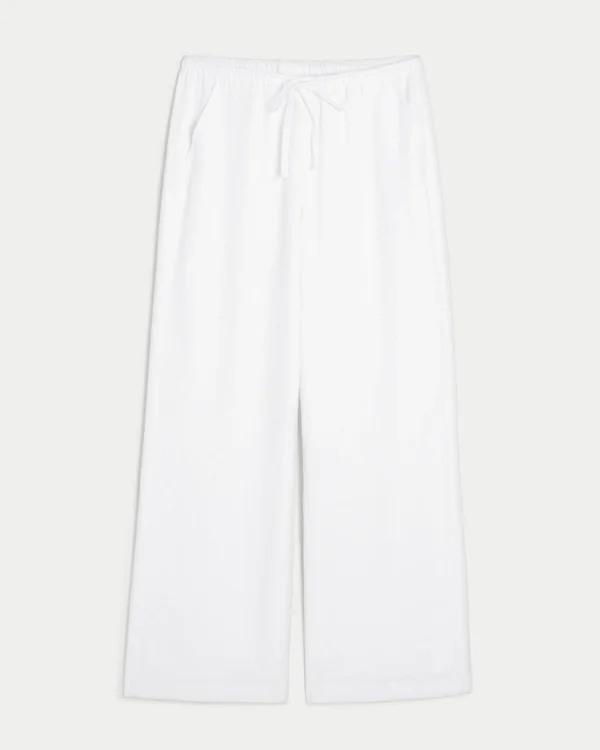 Baggy-Hose aus Leinenmischung zum Hineinschlüpfen Baggy-Hose aus Leinenmischung zum Hineinschlüpfen