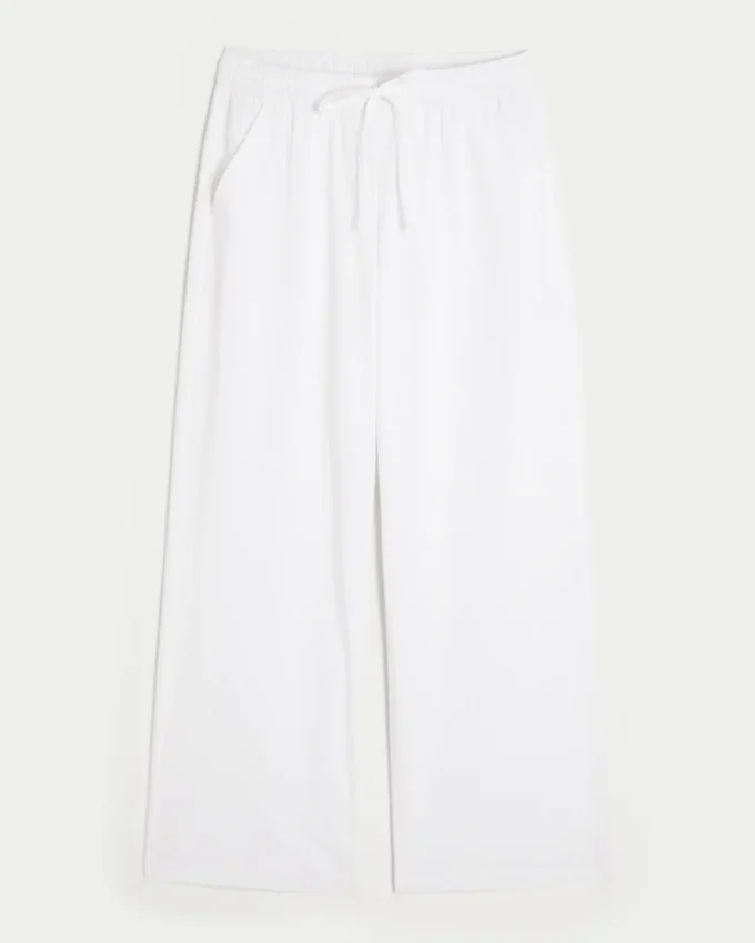 Baggy-Hose aus Seersucker zum Hineinschlüpfen Baggy-Hose aus Seersucker zum Hineinschlüpfen