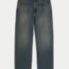 Baggy-Jeans in dunkler Waschung Baggy-Jeans in dunkler Waschung