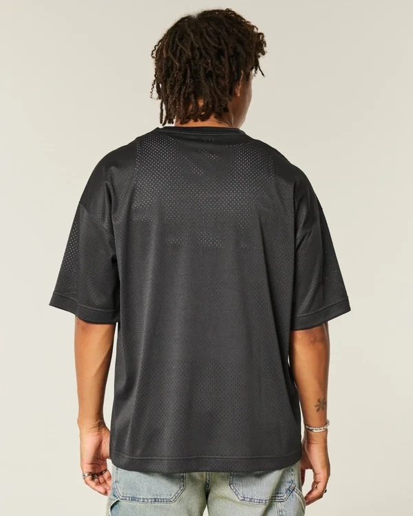 Baggy Pattern Graphic Jersey Baggy Pattern Graphic Jersey