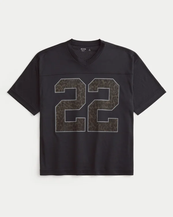 Baggy Pattern Graphic Jersey Baggy Pattern Graphic Jersey