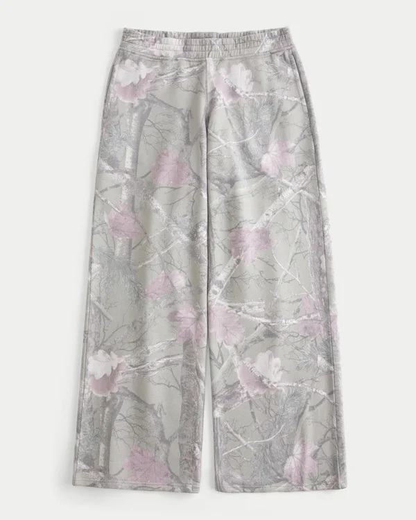 Baggy-Sweathose mit Camouflage-Muster Baggy-Sweathose mit Camouflage-Muster