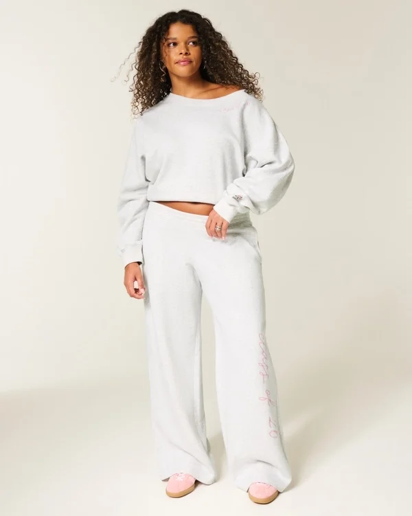 Baggy-Sweathose mit „Class of ’26”-Grafik Baggy-Sweathose mit „Class of ’26”-Grafik