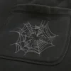 Baggy-Sweathose mit Spinnenstickerei