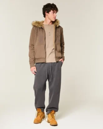 Baggy-Sweathose mit Stern-Grafik Baggy-Sweathose mit Stern-Grafik