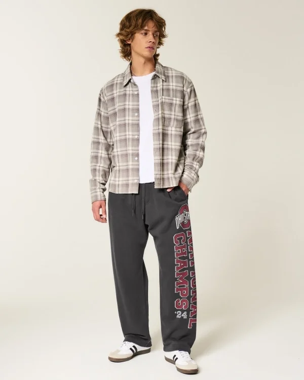 Baggy The Ohio State University Buckeyes Graphic Sweatpants Baggy The Ohio State University Buckeyes Graphic Sweatpants