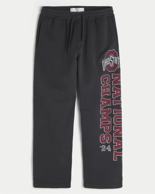 Baggy The Ohio State University Buckeyes Graphic Sweatpants Baggy The Ohio State University Buckeyes Graphic Sweatpants